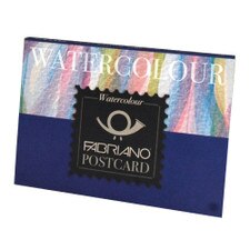 Fabriano Studio 140lb Cold Press Postcard Pad 20 Sheet 4"x6"