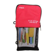 Five Star Stand 'N Store Pencil Pouch, Assorted, 4.5 x 8