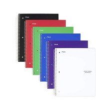 Five Star Traditional 1 Subject College Spiral Notebook