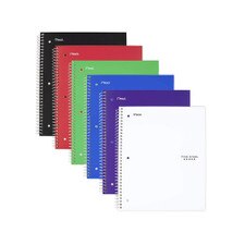 Five Star Traditional 5 Subject College Spiral Notebook
