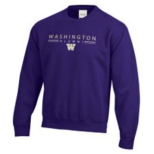 GFS Unisex Washington Alumni Embroidered Crewneck