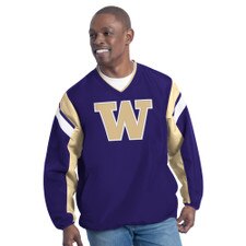GIII Men's Washington Huskies Taslan V-neck Jacket