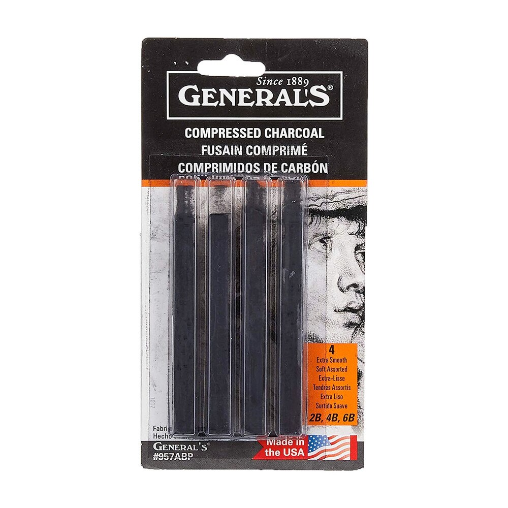 generals compressed charcoal
