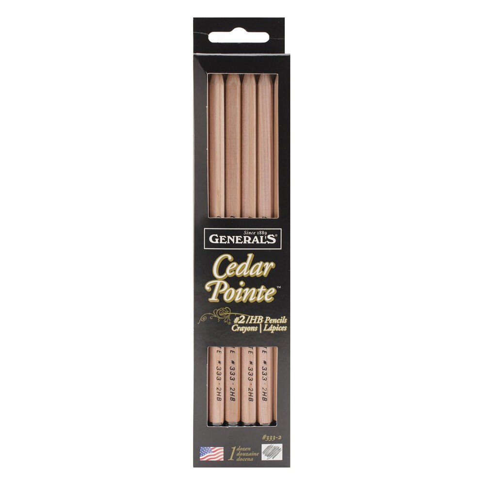 Generals Cedar Pointe #2 Pencil 12 Pack