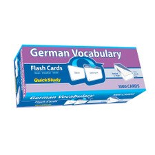 German Vocabulary Flash Cards