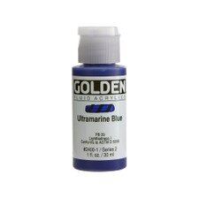 Golden Fluid Acrylic Paint Ultramarine Blue