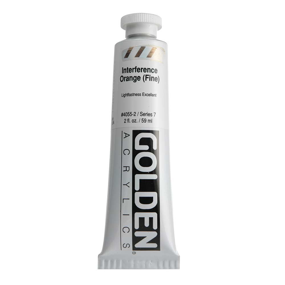 Golden Heavy Body Acrylic Tube 2oz Interference