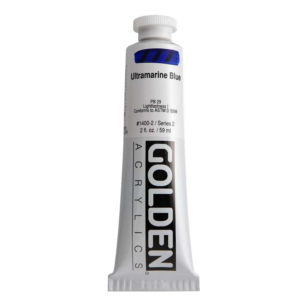 Golden Heavy Body Acrylic Tube 2oz Ultrablu