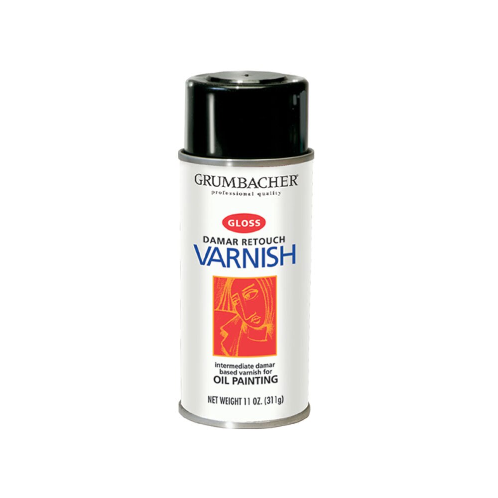 Grumbacher Damar Retouch Gloss Varnish 11oz