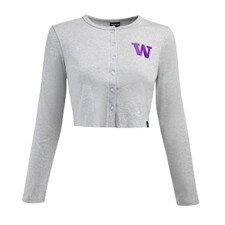 Hype and Vice Women's Embroidered W Babydoll Knit Top