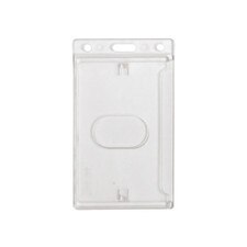 ID Edge Vertical Thumb Notch Card / Badge Holder
