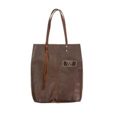 Jardine Brown W Washington Huskies Mee Canyon Leather Tote