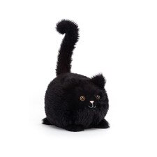 Jellycat Black Kitten Caboodle Plush