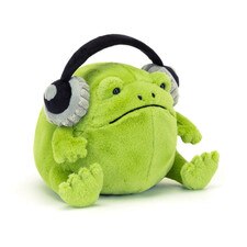 Jellycat Ricky Rain Frog Headphones Plush