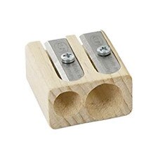 KUM Wooden 2 Hole Sharpener