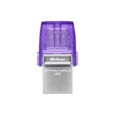 Kingston DataTraveler USB-A & USB-C 64GB Flash Drive