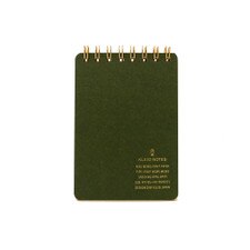Kleid Kraft Paper Top Spiral Memo Book