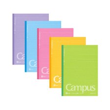 Kokuyo Campus B5 Dotted Line Tape Bound Notebook 20ct 5 Pack