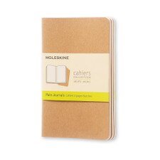Kraft Brown Pocket Plain Cahier Journal