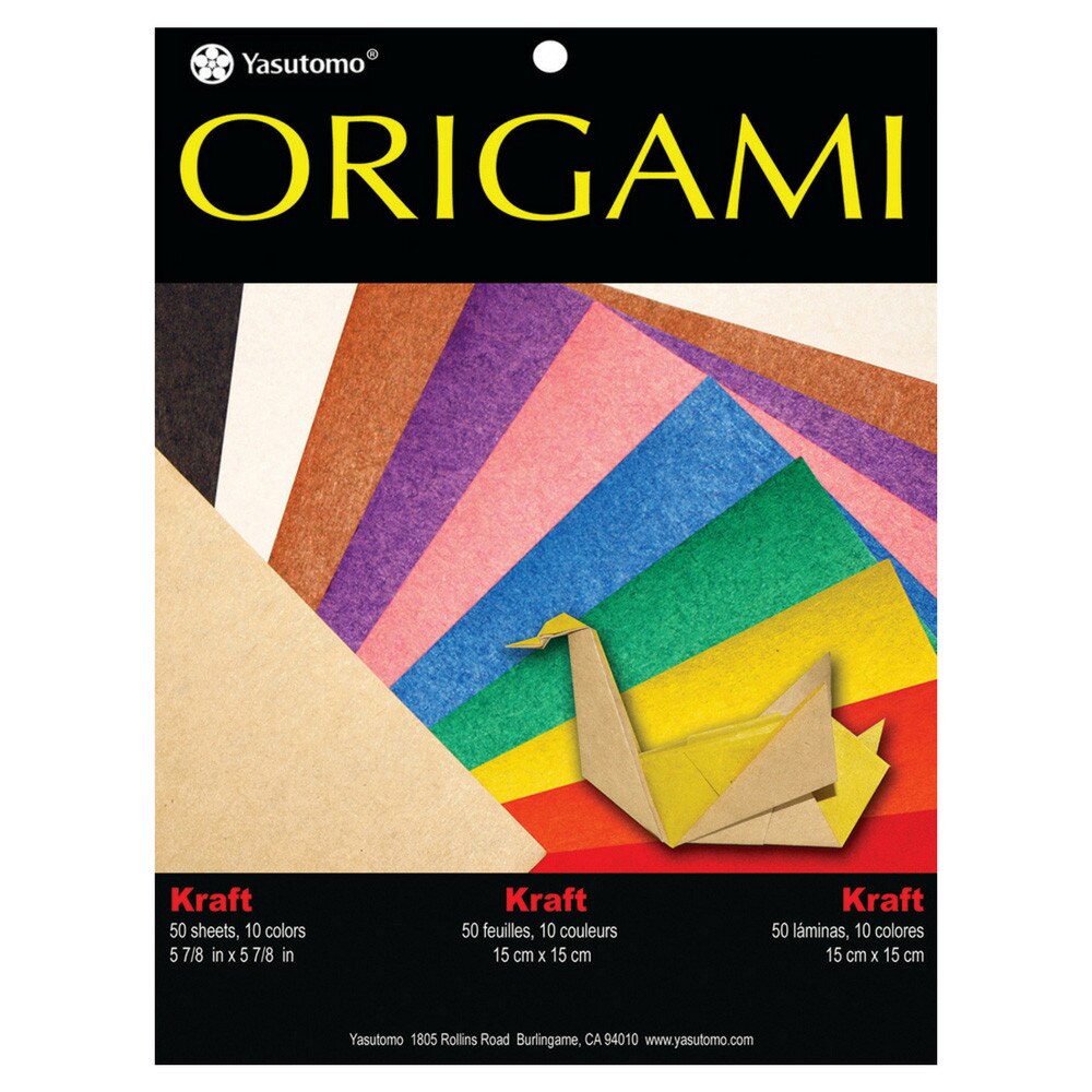 Kraft Origami 6in