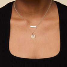 Kyle Cavan Washington Huskies Dubs Up Horizontal Bar Necklace