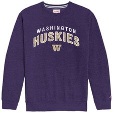 League Men's Washington Huskies Heritage Triblend Crewneck