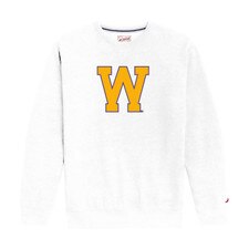 League Unisex Washington Rowing Chenille W Heritage Crewneck