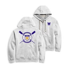 League Unisex Washington Rowing Full Zip Hoodie
