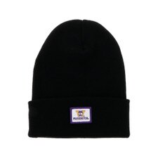 Legacy Black Vault Dog Washington Label Cuff Beanie