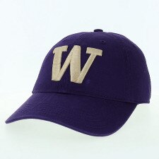 Legacy Purple Kids' W Washington Huskies Relaxed Twill Adjustable Hat