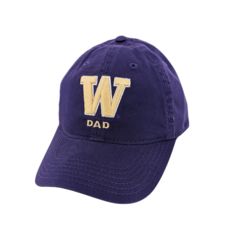 Legacy Purple W Dad Relaxed Twill Adjustable Hat