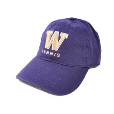 Legacy Unisex Purple W Tennis Relaxed Twill Adjustable Hat