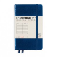 Leuchtturm 1917 Plain Pocketed A6 Hardcover Notebook