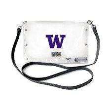 Little Earth Clear W Envelope Sport Purse