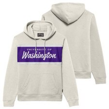 Locale Men's Washington Huskies Icon Colorblock Hoodie