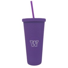 Logo Brands Purple W University of Washington Studded Tumbler 24oz