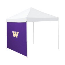 Logo Purple W Tailgate Canopy Side Panel 9"x9"
