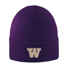 LogoFit Unisex Purple Washington Huskies North Pole Cuff Beanie