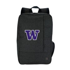MCM Kapston Charcoal Washington Huskies Pierce Canvas Backpack