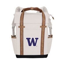 MCM Kapston Natural Washington Huskies San Marco Canvas Backpack