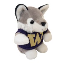 Mascot Factory Stubby Husky with Tee 5" Plush