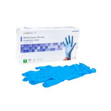 McCoy Nitrile Powder Free Gloves 100 Count Box