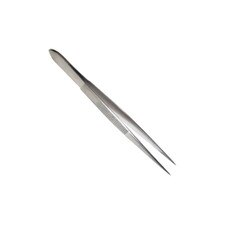 McCoy Straight 4.5" Fine Point Stainless Steel Forceps