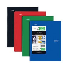 Five Star Stay Put Folder with Prongs (Black Item)