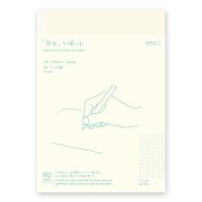 Midori A5 MD Lined Frame Notebook 192 Count