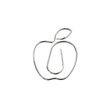 Midori Apple Nano D-Clips Paper Clip 16ct