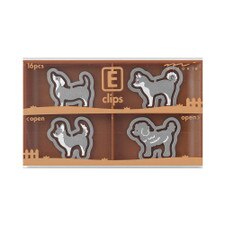 Midori Dog Etching E-Clips 16 Count