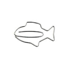 Midori Fish Nano D-Clips Paper Clip 16ct