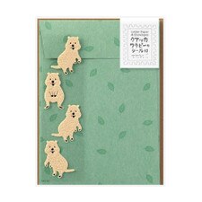 Midori Quokka With Sticker Writing Set