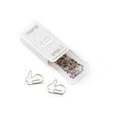 Midori Rabbit Nano D-Clips Paper Clip 16ct